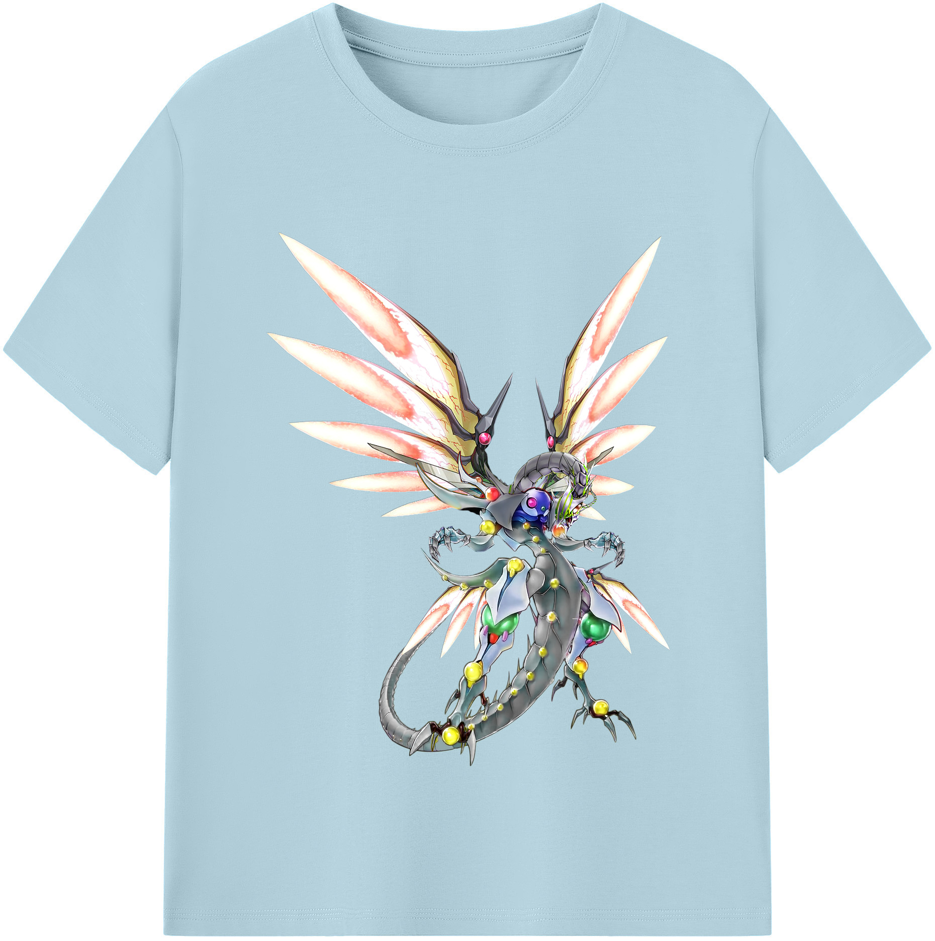 （画像用） 遊☆戯☆王 Yu-Gi-Oh! 綿100％半袖Tシャツ（フロントプリント）